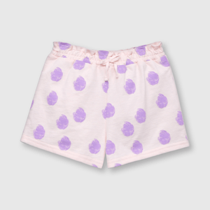 Short de bebe niña estampado de bebé niña estampado rosado