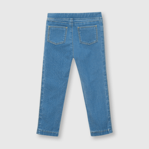 Jegging de bebe niña clasica azul