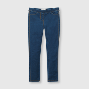 Jegging de niña estampada azul