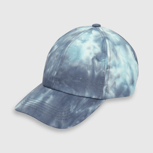 Gorro de niño tie dyed azul