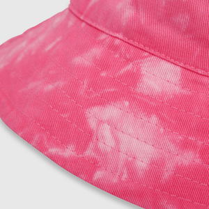 Sombrero de niña tie dyed fucsia