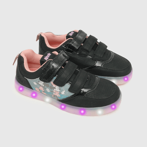 Zapatilla de niña Minnie Mouse negro