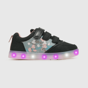 Zapatilla de niña Minnie Mouse negro