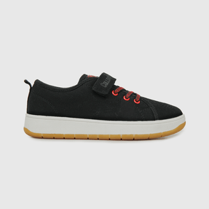Zapatilla de niño lona negro