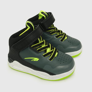 Zapatilla deportiva de niño caña media negro