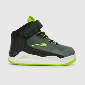Zapatilla deportiva de niño caña media negro