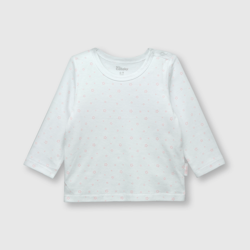 Camiseta de bebe niña 3 pack algodón rosada