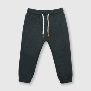 Pantalón de bebé niño buzo con elastico marengo