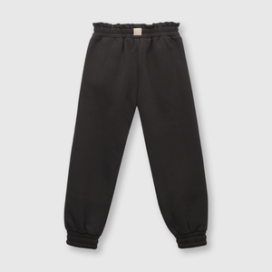 Pantalón de niña cintura recogida marengo