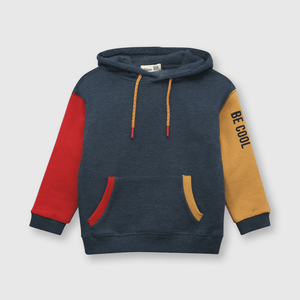 Polerón de bebé niño bloques blue denim