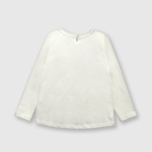Polo de bebé niña molino off white