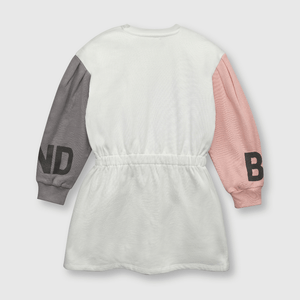 Vestido de niña sport off white