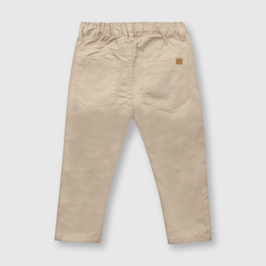 Pantalón de bebé niño clasico twill sand