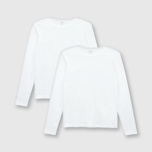 Camiseta unisex 2 pack blanco / white