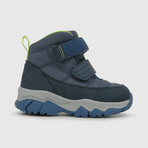 Botin para niño de niño 2 velcros nylon azul