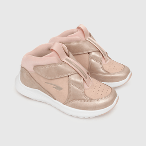Zapatilla para niña niña 2 velcros easyfit rosada