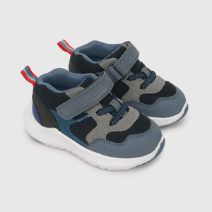 Zapatilla para niño de niño velcro elastico chunky azul