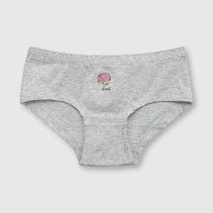 Calzón de niña 3 pack estampado aqua