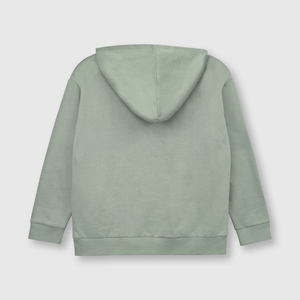 Polerón de niño verde