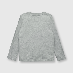 Polo de bebé niño rayo Gris melange