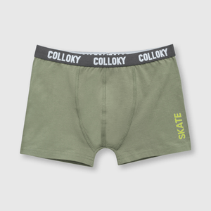 Boxer de niño 3 pack estampado green / verde