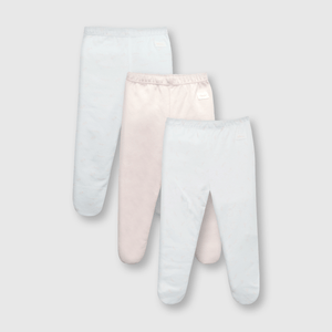 Panty ballerina de bebé niña 3 pack de algodón de bebe niña 3 pack de algodón pink / rosado