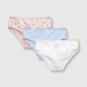 Calzón de niña 3 pack estampado bloosom