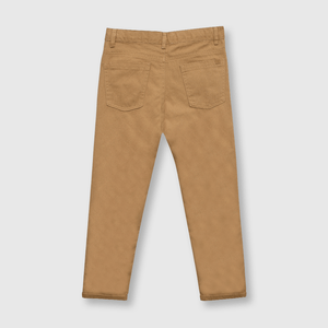 Pantalón de niño clasico de twill camel