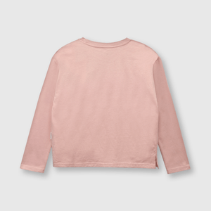 Polo de niña Minnie y Mickey rose