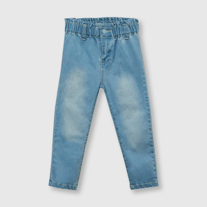 Jeans de bebé niña ancho light denim