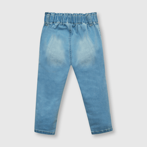 Jeans de bebé niña ancho light denim