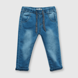Jeans de bebé niño elasticado Denim