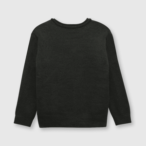 Sweater de niña estrella marengo
