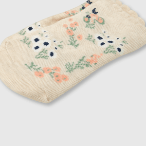 Medias de bebé niña 3 pack light beige melange