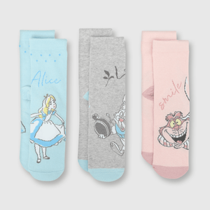 Medias de niña 3 pack Alicia pink / rosado