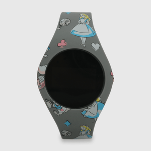 Reloj de niña digital Spiderman gray / gris