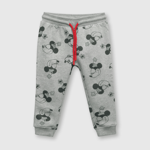 Pantalón de bebé niña Disney 100 Gris melange