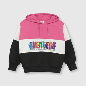 Polerón de niña Avengers chicle