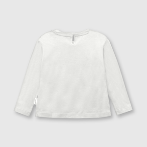 Polo de bebé niña Disney 100 off white