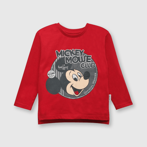 Polo de bebé niño Disney 100 red / rojo