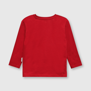 Polo de bebé niño Disney 100 red / rojo