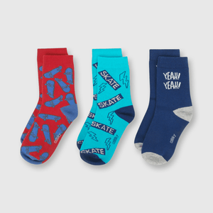 Medias de niño 3 pack Denim
