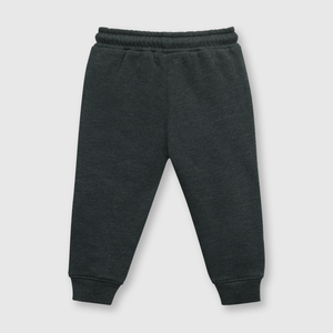Pantalón de bebé niño buzo con bolsillos dark gray