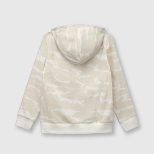 Polerón de niño manchado off white