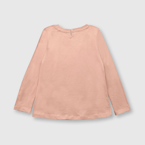 Polo de bebé niña ludica rosa viejo