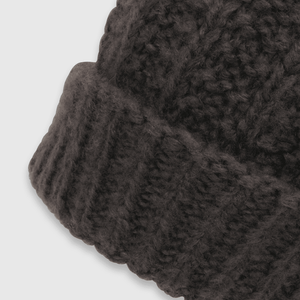 Gorro de niño de lana marengo