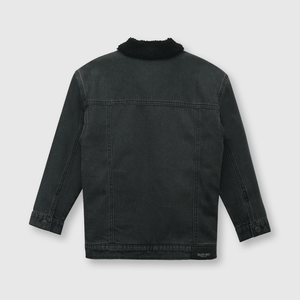 Chaqueta de niño de mezclilla dark gray