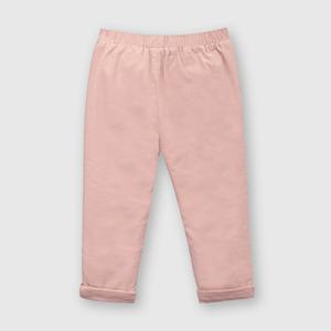 Pantalón de bebé niña de cotele rose