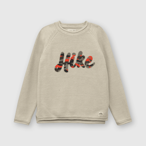 Sweater de niño hike avena avena