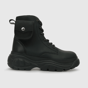 Botin para niña negro